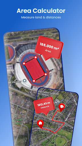 Satellite View - Maps - Radar screenshot