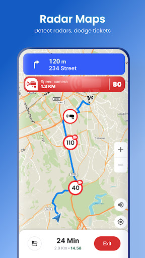 Satellite View - Maps - Radar screenshot