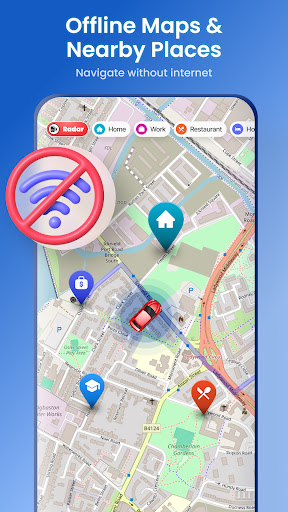 Satellite View - Maps - Radar screenshot