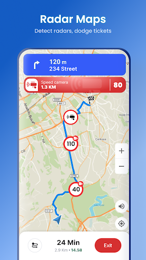 Satellite View - Maps - Radar screenshot
