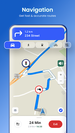 Satellite View - Maps - Radar screenshot