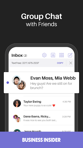 Text Free: Second Phone Number screenshot