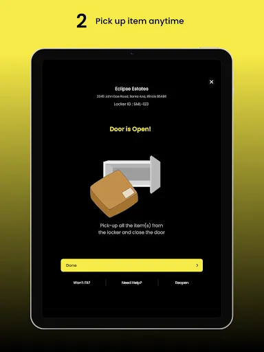 Locker Open screenshot