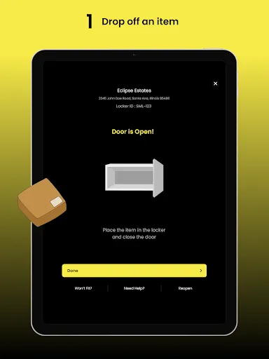 Locker Open screenshot