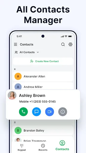 Contacts - Calls, Phone Dialer screenshot