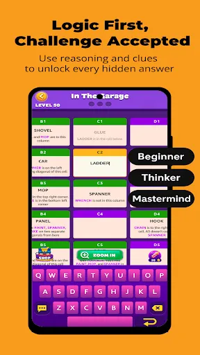 Word Hike -Inventive Crossword screenshot