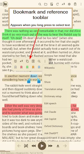 @Voice: Text to Speech Reader screenshot