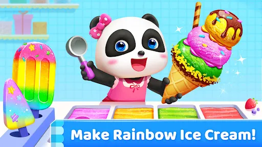 Little Panda's Ice Cream Games screenshot