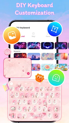 Font Keyboard Themes, Emoji screenshot