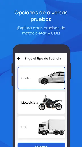 DMV Prueba de Práctica 2026 screenshot