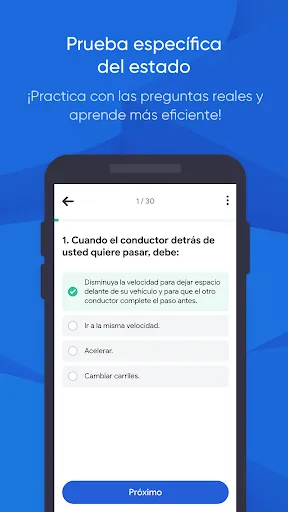 DMV Prueba de Práctica 2026 screenshot
