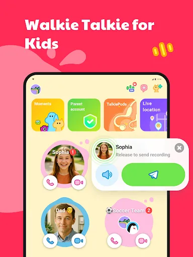 JusTalk Kids - Safe Messenger screenshot
