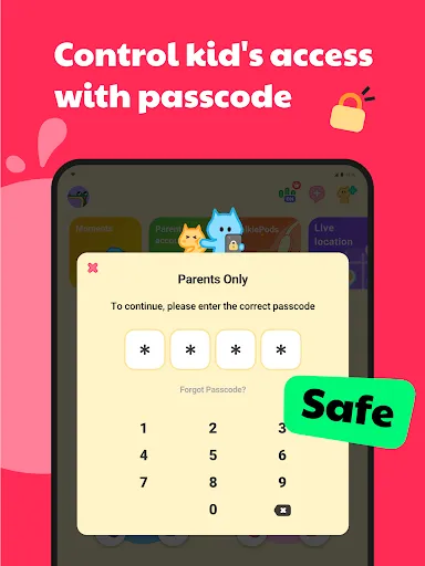 JusTalk Kids - Safe Messenger screenshot