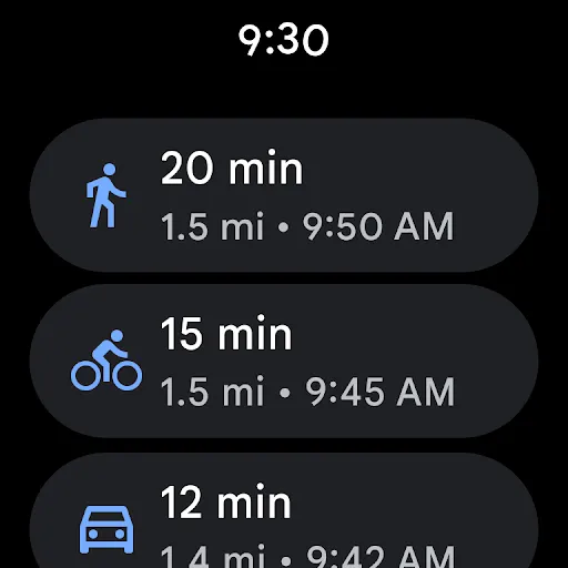 Google Maps screenshot