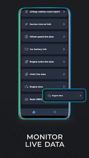 Carista OBD2 screenshot