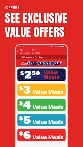 fas REWARDS® screenshot