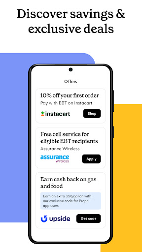 Propel EBT & SNAP Benefits screenshot