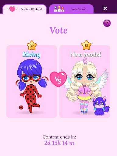 Chibi Dress Up Beauty Salon screenshot