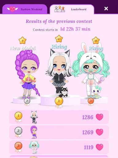 Chibi Dress Up Beauty Salon screenshot