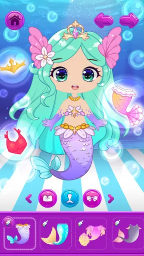Chibi Dress Up Beauty Salon screenshot