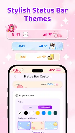 Emoji Battery Icon Customize screenshot