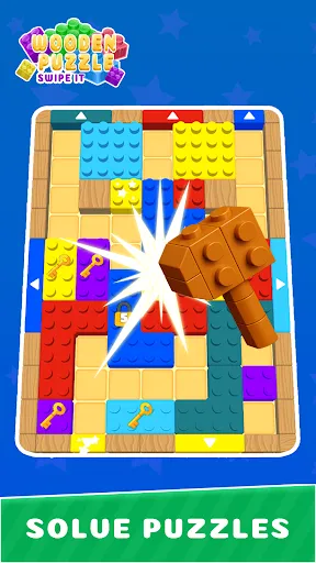 Swipe It: Board Wooden Puzzle screenshot