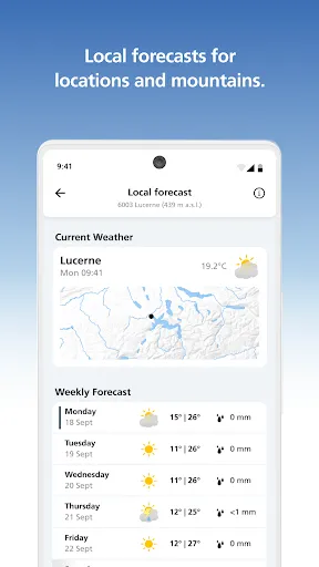 MeteoSwiss screenshot