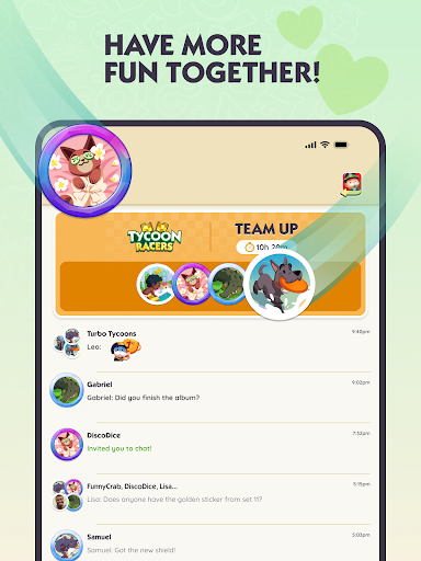 MONOPOLY GO!Chat screenshot