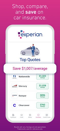 Experian® screenshot