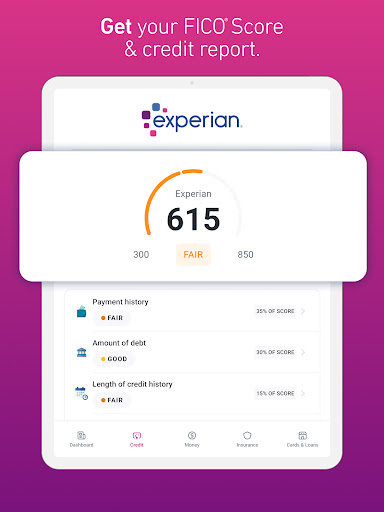 Experian® screenshot