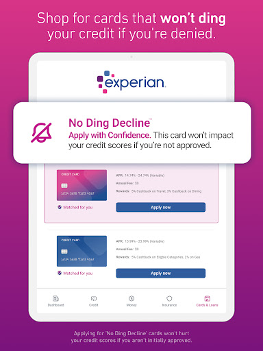 Experian® screenshot