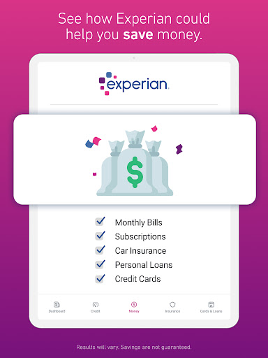 Experian® screenshot