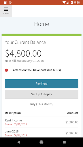 Online Portal by AppFolio screenshot