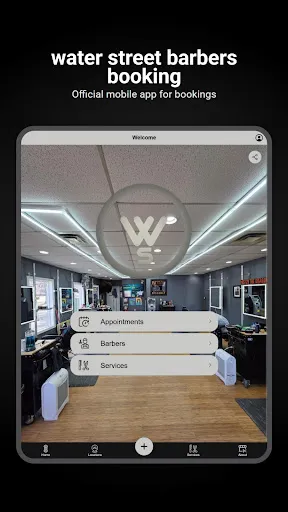 water street barbers booking screenshot