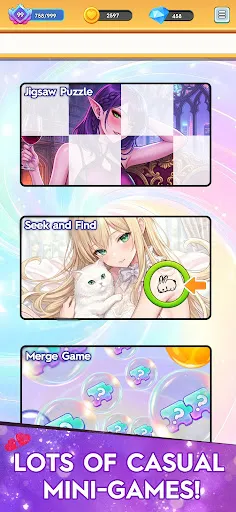 Cards of Waifu: Collect & Duel screenshot