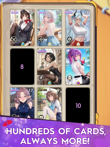 Cards of Waifu: Collect & Duel screenshot