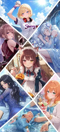 Cards of Waifu: Collect & Duel screenshot