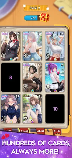 Cards of Waifu: Collect & Duel screenshot