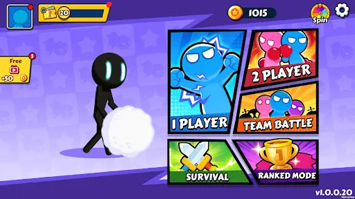 Stickman Legends Go - Fight screenshot