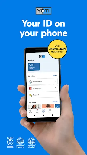 Yoti - your digital identity screenshot