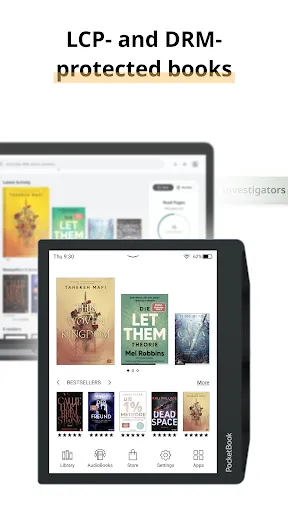 PocketBook reader - EPUB, PDF screenshot