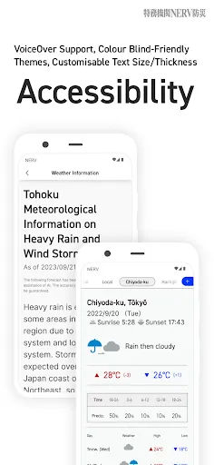 NERV Disaster Prevention screenshot