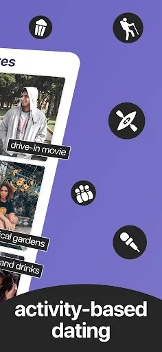 Everydate: activity dating app screenshot