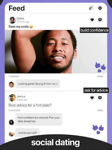Everydate: activity dating app screenshot