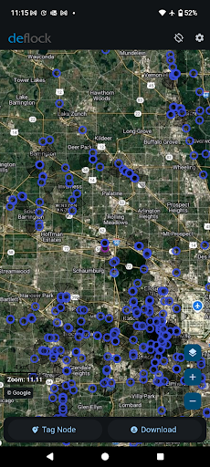 DeFlock.me screenshot