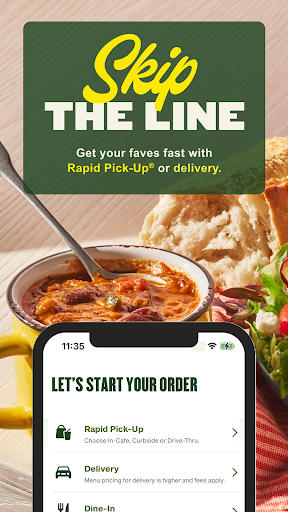 Panera Bread screenshot