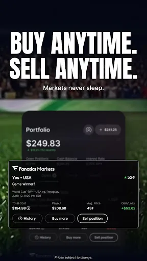 Fanatics Markets: Trade Sports screenshot