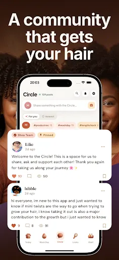 Shea: Hair Care Growth Tracker screenshot