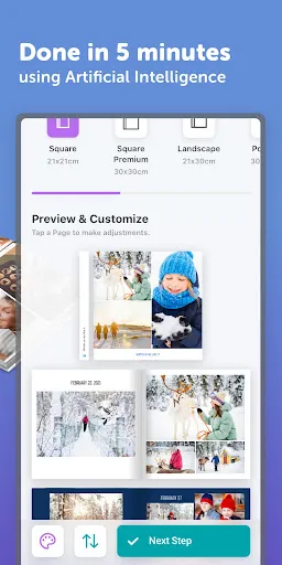 Journi Print - 5min Photo Book screenshot