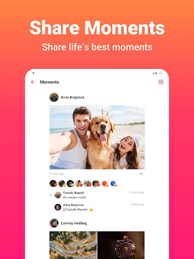 JusTalk - Video Chat & Calls screenshot
